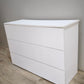 94238 Comò Ikea bianco tre cassetti