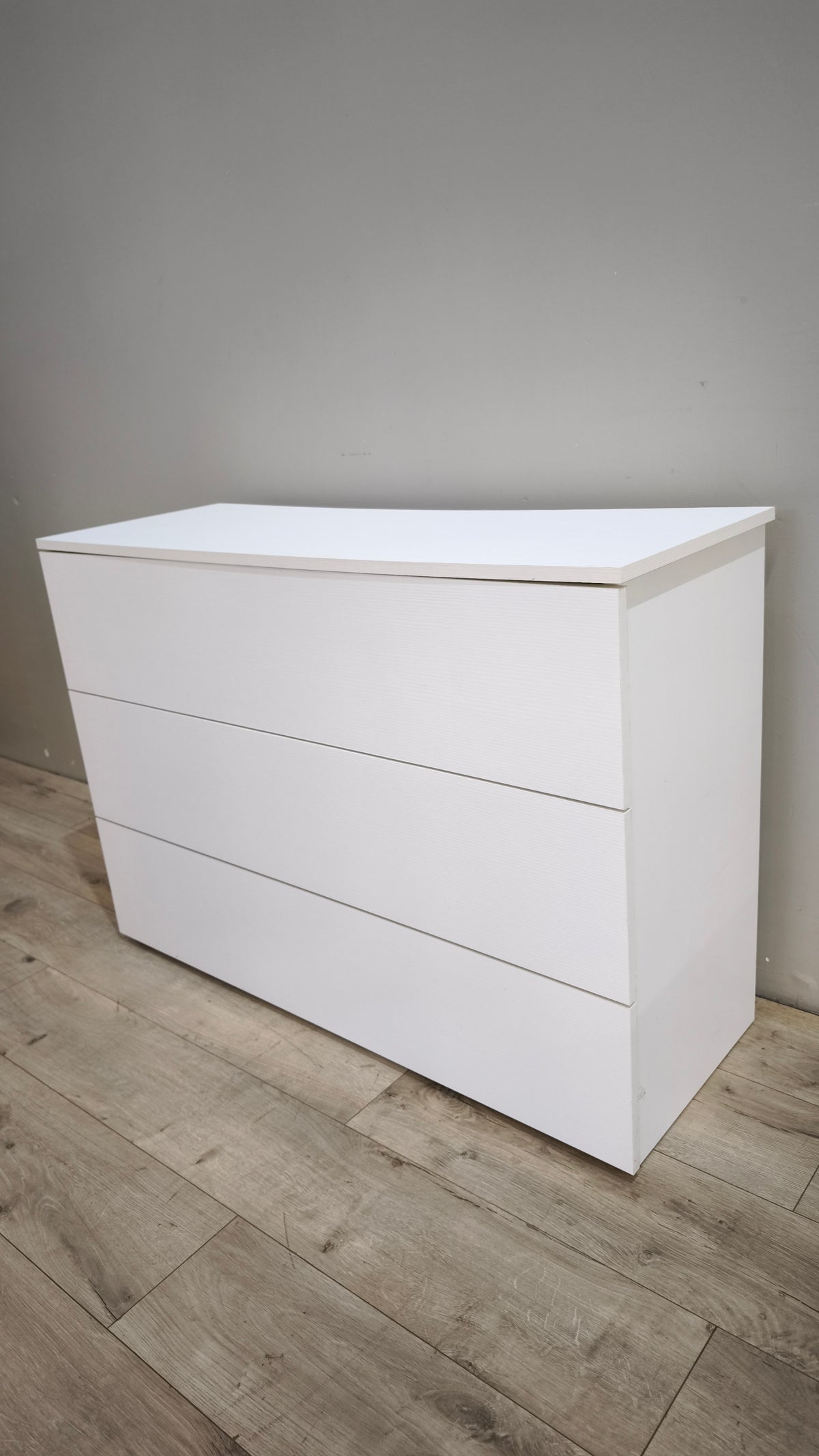 94238 Comò Ikea bianco tre cassetti