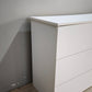 94238 Comò Ikea bianco tre cassetti
