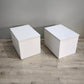 94239 Coppia di comodini Ikea bianchi
