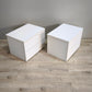 94239 Coppia di comodini Ikea bianchi