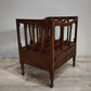 94257 Mobiletto portariviste in legno con due cassetti