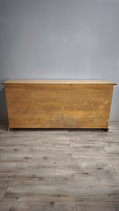 94259 Servante in legno dipinta bianca con piano sverniciato