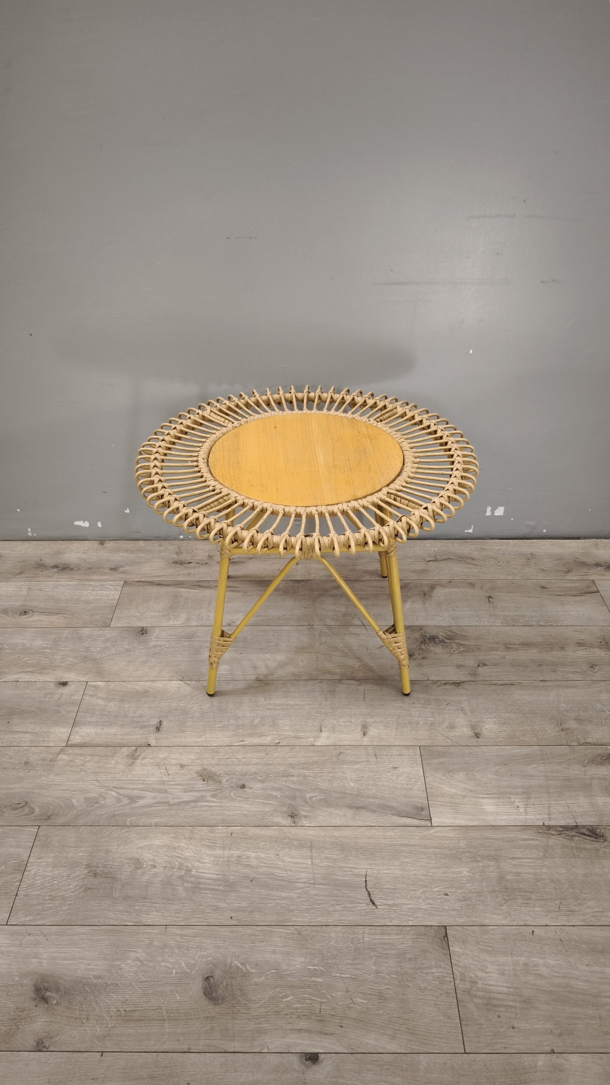 94288 Tavolo da salotto in finto rattan