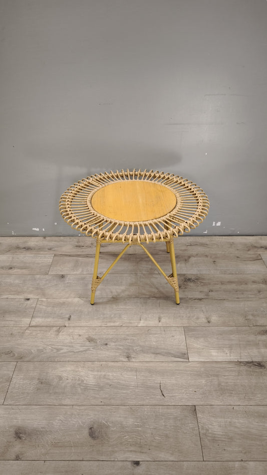94288 Tavolo da salotto in finto rattan