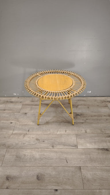 94288 Tavolo da salotto in finto rattan