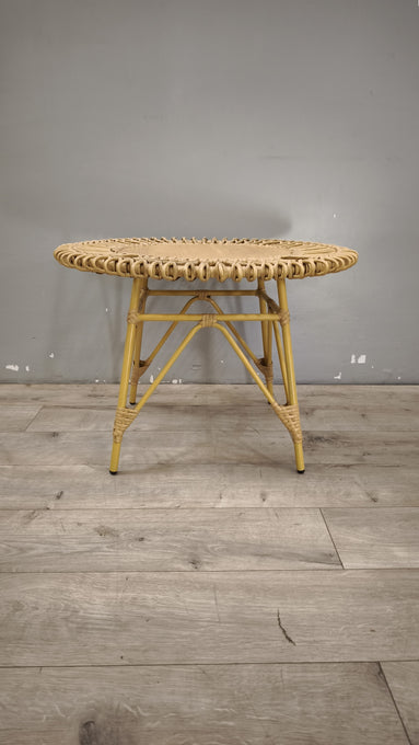 94288 Tavolo da salotto in finto rattan