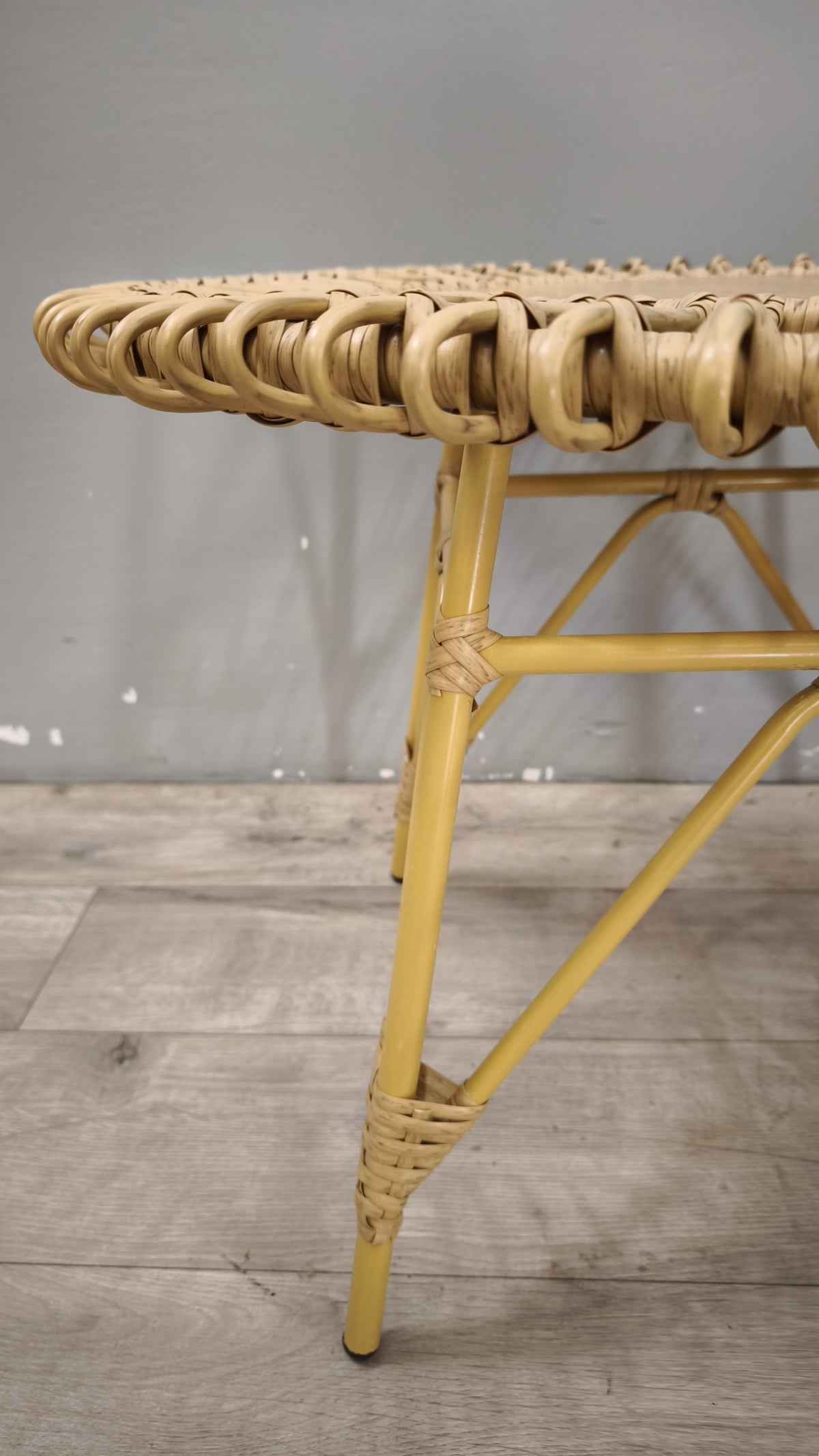 94288 Tavolo da salotto in finto rattan