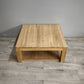 94322 Tavolo da salotto quadrato in legno