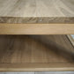 94322 Tavolo da salotto quadrato in legno