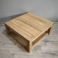 94322 Tavolo da salotto quadrato in legno