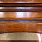 94480 Vetrina in legno un' anta con decoro tortile