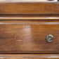 94480 Vetrina in legno un' anta con decoro tortile