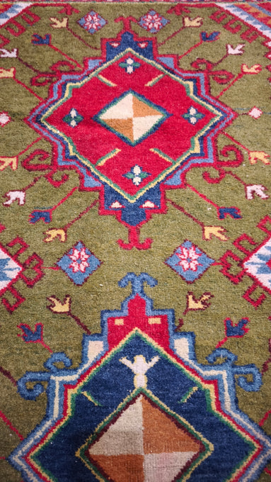 94235 Tappeto Samarcanda con motivi geometrici 89cm x 184cm