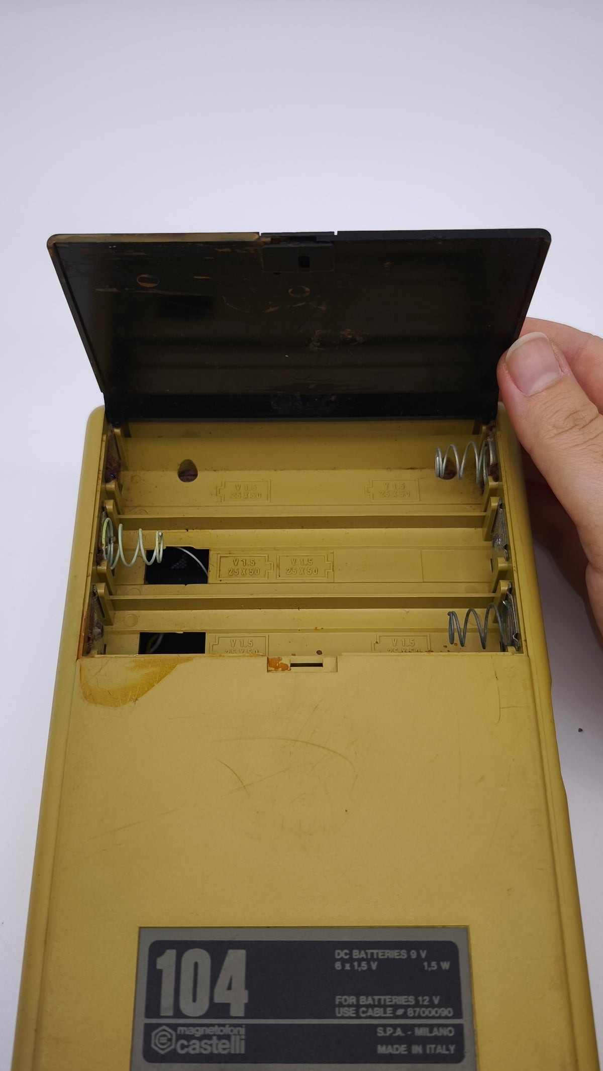 94576 Magnetofono Castelli, primi anni '70