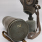 94646 Maschera antigas militare cecoslovacca modello VZ35 con custodia in metallo