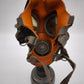 94646 Maschera antigas militare cecoslovacca modello VZ35 con custodia in metallo