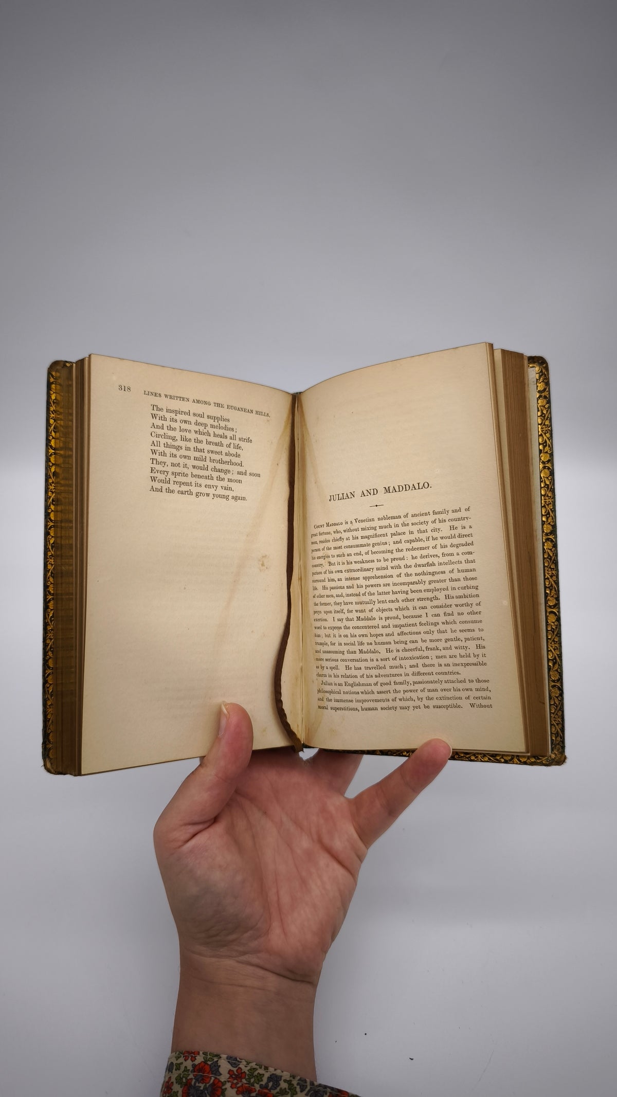 94588 Poetical works by Percy Bysshe Shelley, London, 1847, EM (3 volumi)