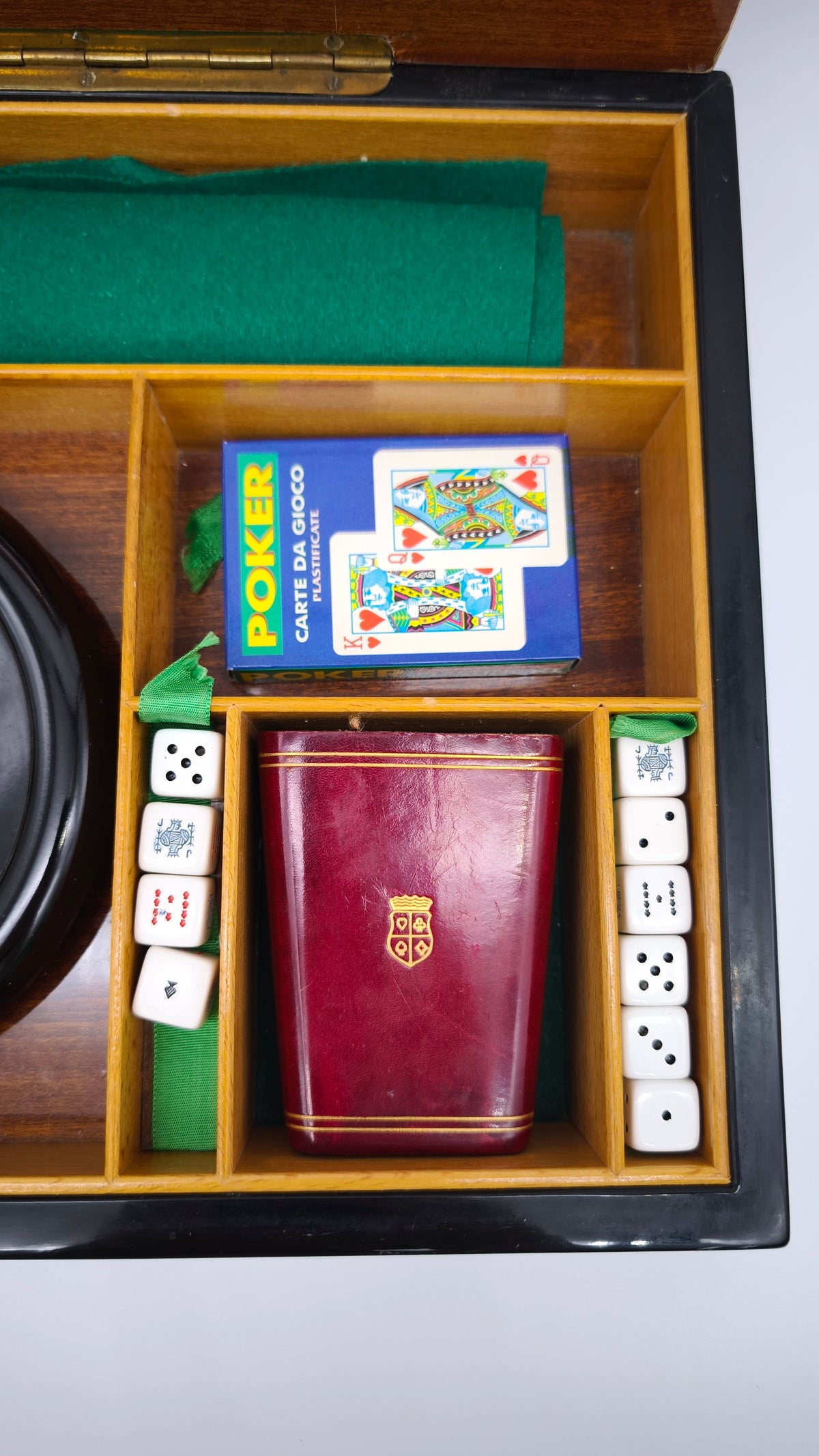 94170 Scatola multigioco Dal Negro in legno completa di accessori