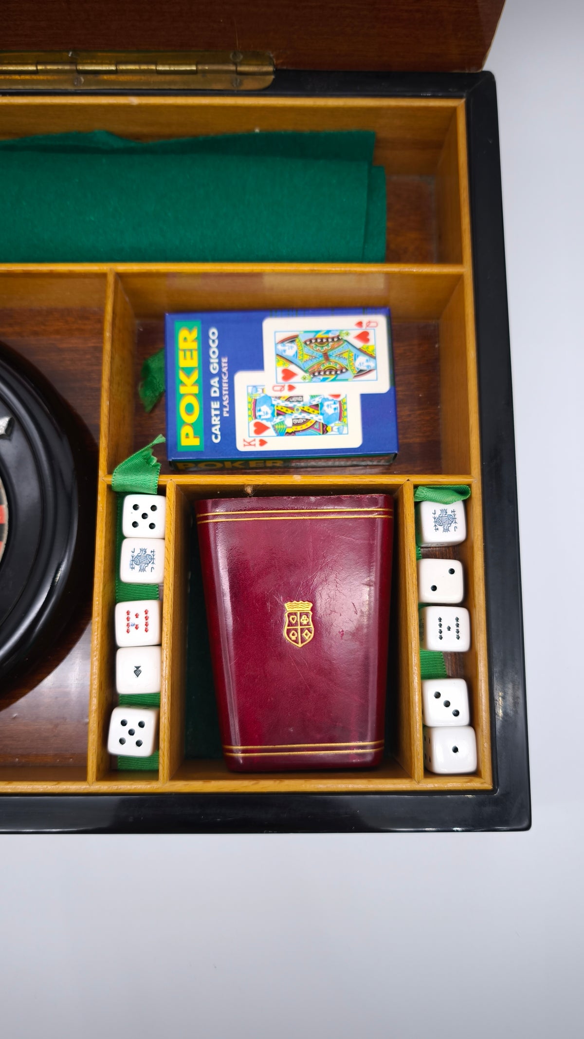 94170 Scatola multigioco Dal Negro in legno completa di accessori