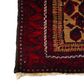 81553 Tappeto Baluch con decorazione geometrica