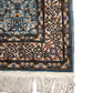 81559 Tappeto persiano con decorazione floreale