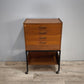 924087 Mobiletto vintage con cassetti e rotelle