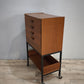 924087 Mobiletto vintage con cassetti e rotelle