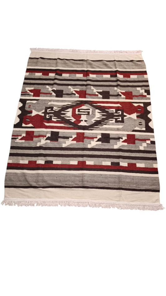 82625 Tappeto Navajo in fibra naturale