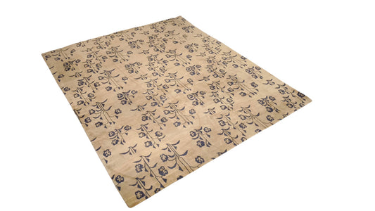 82508 Tappeto nepalese Tufenkian in lana intrecciata