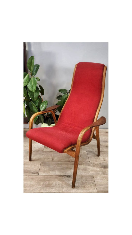 85142 Poltrona Lamino di Yngve Ekström per 'Swedese', anni '60