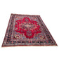 89213 Tappeto Tabriz, Iran, color ciliegia con decorazione a motivo floreale 301cm x 202cm