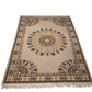 89443 Tappeto in fibra naturale beige e marrone 145cm x 220cm