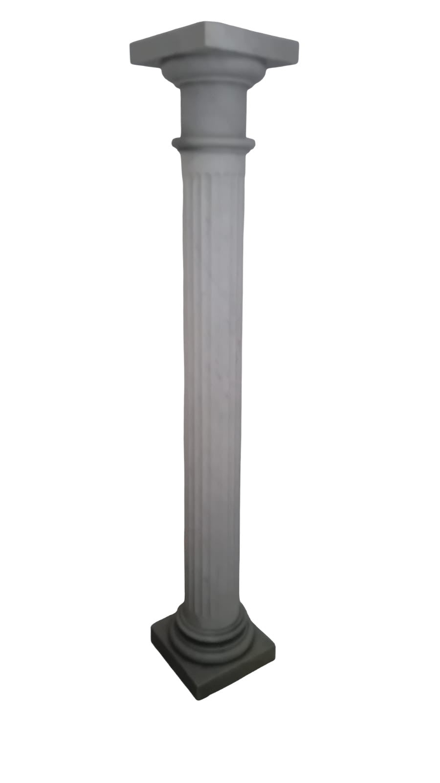 92211 Grande colonna in marmo bianco