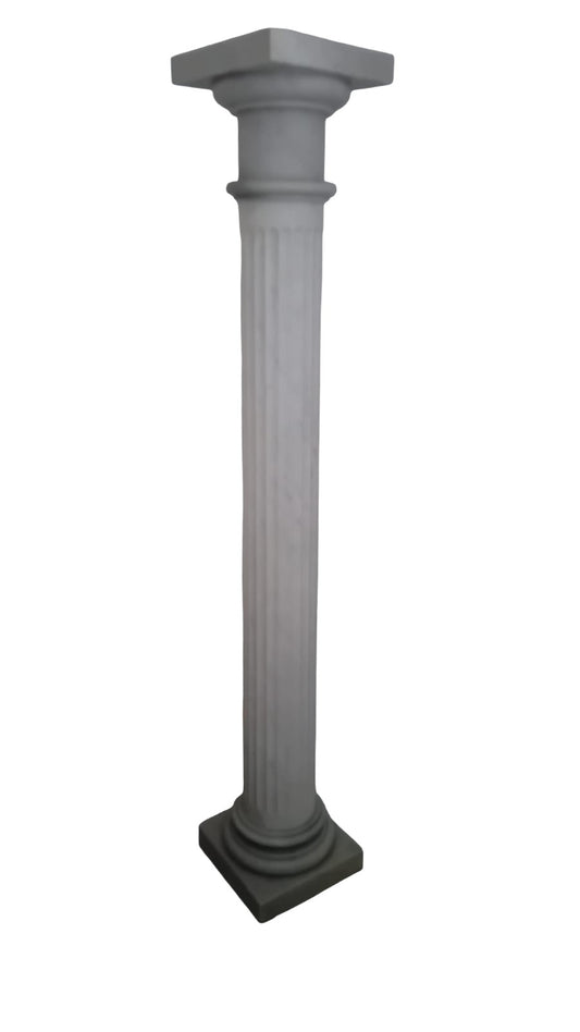 92211 Grande colonna in marmo bianco