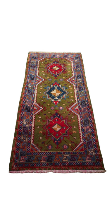 94235 Tappeto Samarcanda con motivi geometrici 89cm x 184cm
