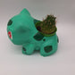 92874 Porta vaso Bulbasaur in PLA dipinto a mano