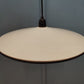 55399 Lampadario in metallo bianco e nero