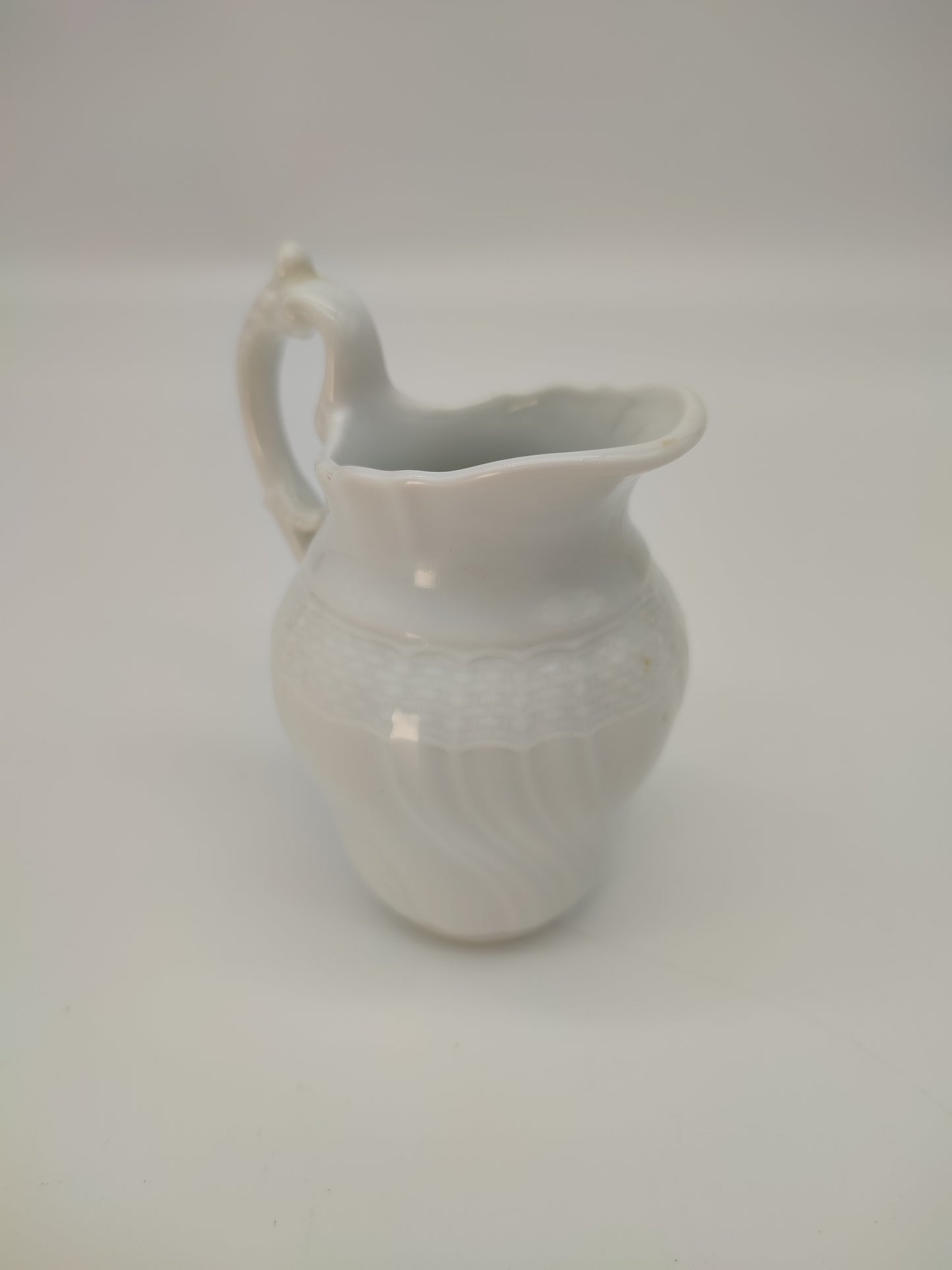 56186 Piccola lattiera in ceramica bianca vecchio Ginori