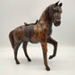 59444 Statua cavallo in pelle