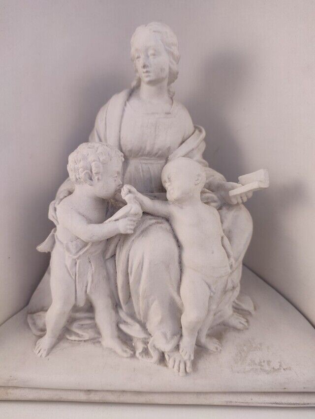 50153 Raffigurazione della "Madonna del Cardellino" di Raffaello, in ceramica